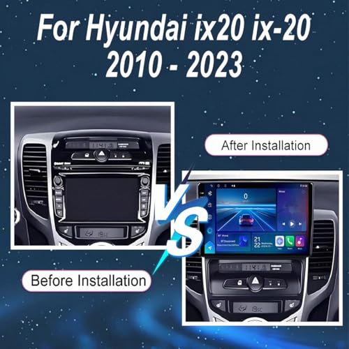 Pantalla de coche para Hyundai ix20 que soluciona tus viajes con GPS 2