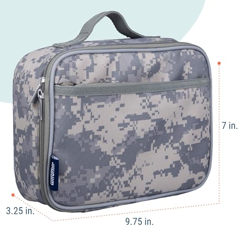 image for Wildkin Kids Insulated Lunch Box – Durable and Reusable for School &