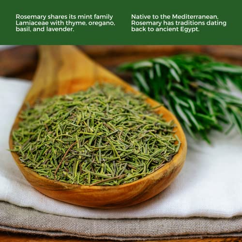 Hqoexpress | Organic Rosemary Leaf | 7 Oz. Chef Jar #TOP2