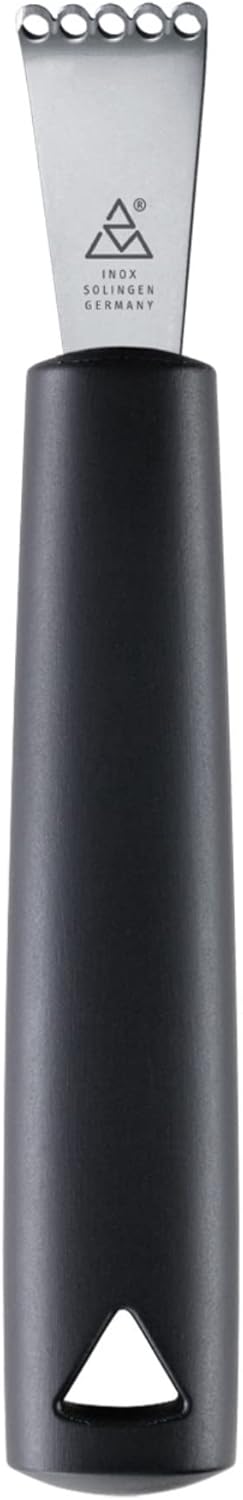 triangle Zester - Stainless Steel - Creates Fine Zests & Garnishings for Food & Drink - Dishwasher Safe - Made in Germany