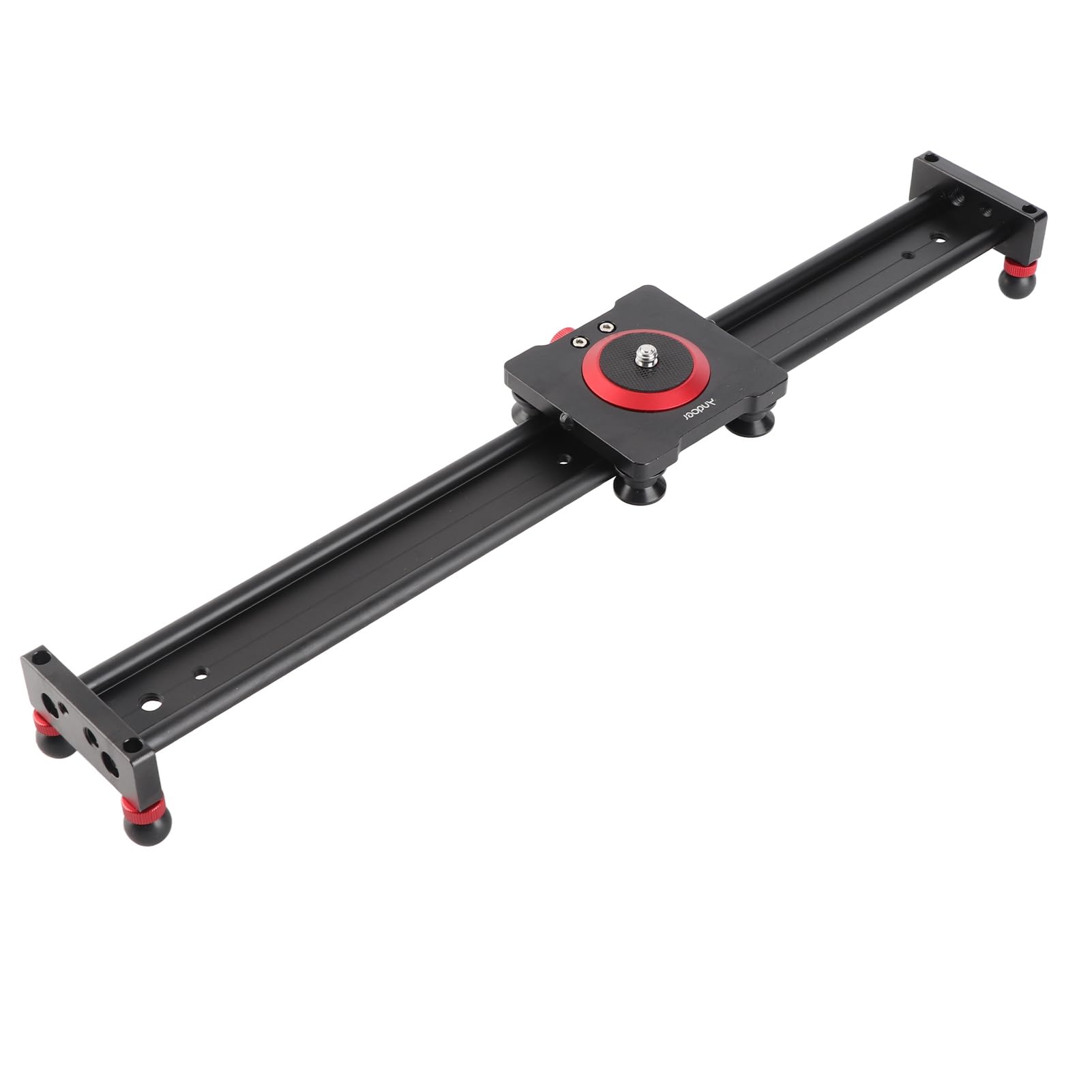 40 Cm/16 Pollici in Lega di Alluminio per Fotocamera Slider Video Stabilizzatore Binario per Fotocamera DSLR Videocamera DV Fotografia di Film, Carico Fino a 11 Libbre