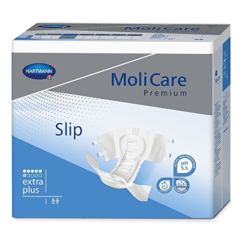 MoliCare Premium Slip Briefs, Extra Plus, Large, Case/90 (3/30s)