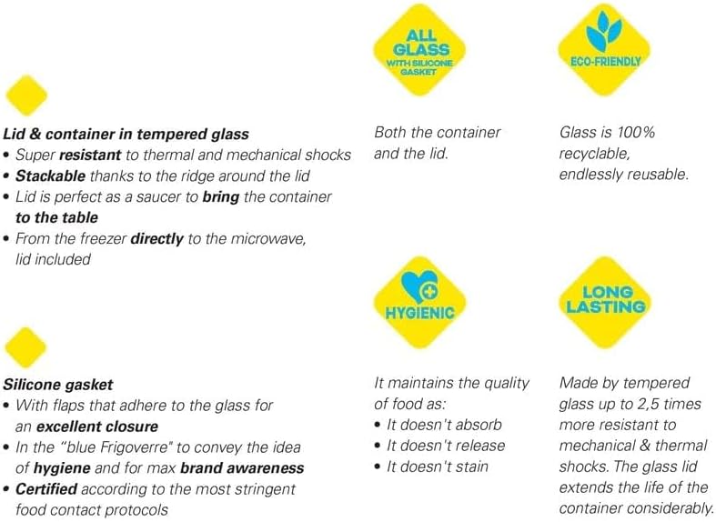 Bormioli Rocco Frigoverre Future 33.75 Oz. All Glass Pitcher With Airtight Lid, Made From Durable Glass, Dishwasher Safe, Made In Italy. - Image 3