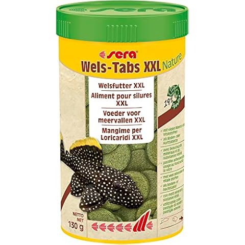 SERA Wels-Tabs XXL Nature Aquariumfutter 250 ML Cover