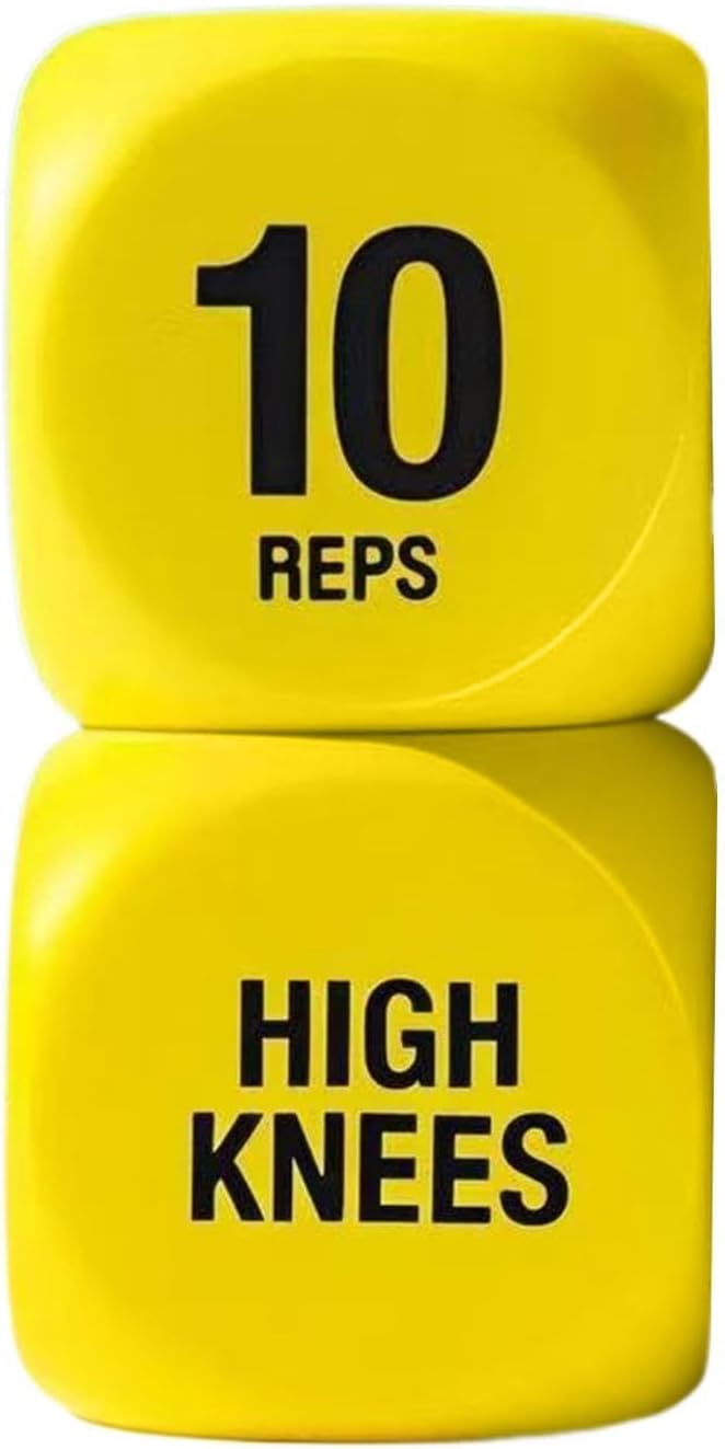 Exercise Dice Fitness Equipment Push Up Squats Men Women