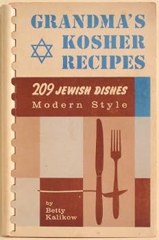 Plastic Comb Grandma's Kosher Recipes: 209 Jewish dishes, modern style Book