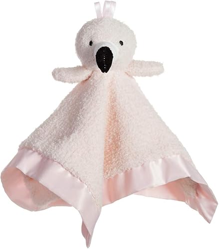 Miniatura 2 de Apricot Lamb Manta de seguridad de animales de peluche con diseño de flamenco, manta de personaje para guardería, de lujo, para acurrucarse, para