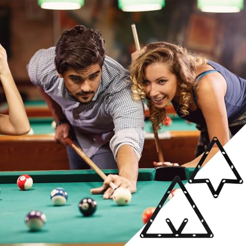 PATIKIL 6 Stück Magic Rack, 8, 9 und 10 Ball Combo Pack Magic Ball Rack Sheet Pool Rack Tisch Ballhalter Billardzubehör