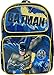 Fast Forward Kidâ€™s Licensed 16â€ Large School Backpacks with Multiple Pockets (Batman)