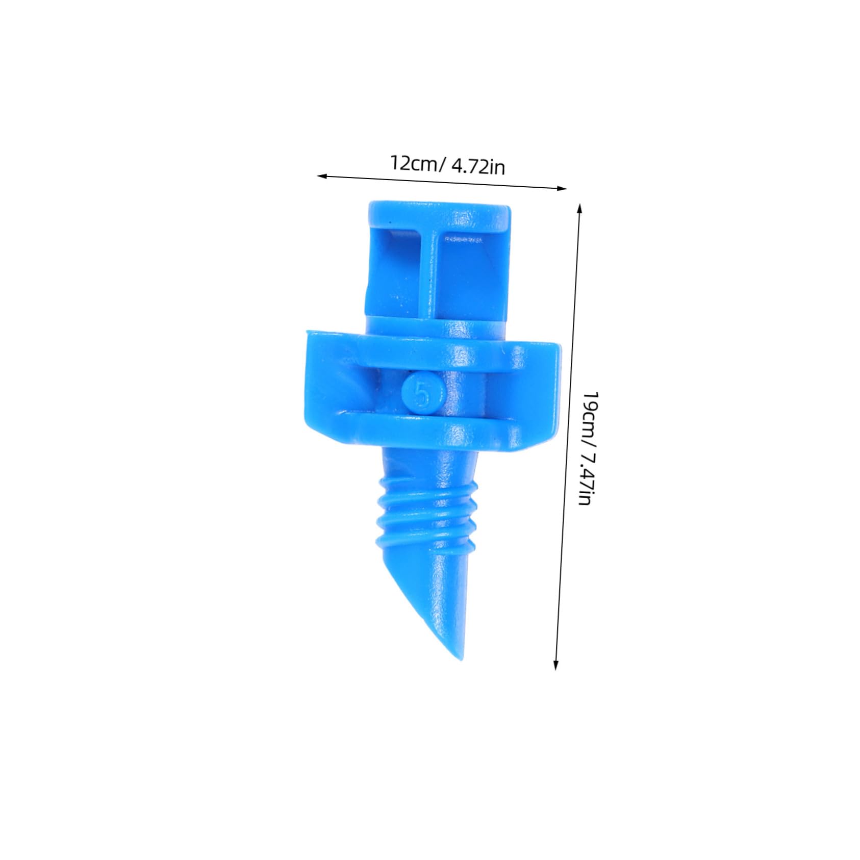 SEWOART 50pcs Fruit Vegetable Mist Nozzle Agricultural Sprayer Nozzles for Garden Irrigation Drip Irrigation System Nozzles Misting Sprinkler Nozzles Easy Installati