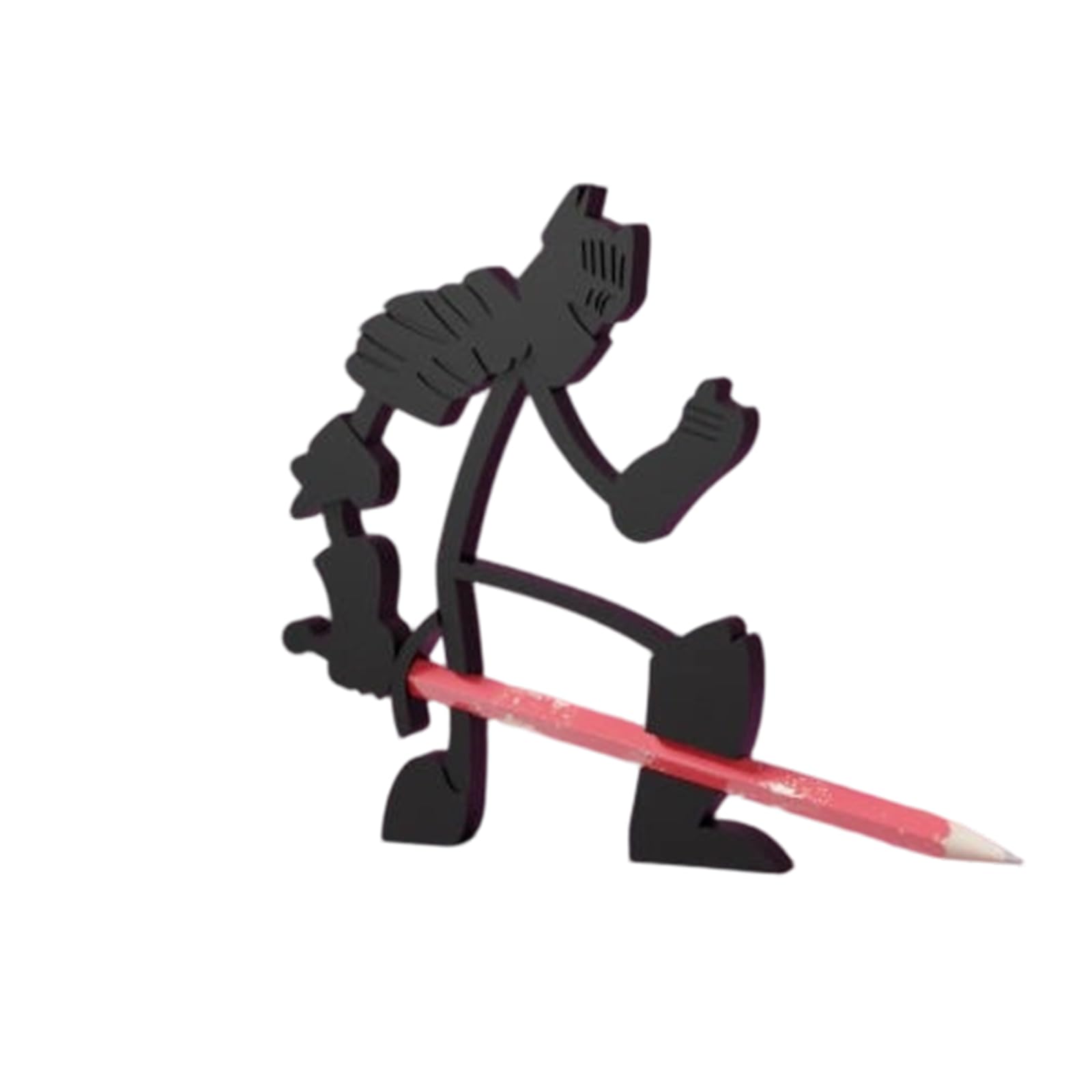 Obotsnoi 3D Printed Miniature Figurine Pen Display Creative Desk Workspaces Writing Figure Pen Holders
