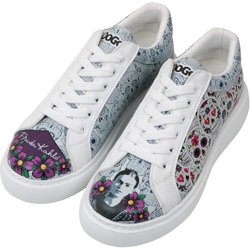 Wedge Platform Sneakers for Women - Handmade Vegan Leather, Unique Chunky Sneakers