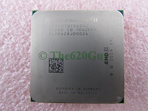 am3 phenom ii x4 - AMD Phenom II X4 840T 2.9 GHz 95W Quad-Core Desktop CPU Processor HD840TWFK4DGR Socket AM3