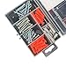 5pcs Masonry Drill Bits Set Concrete Brick Drywall Anchors Screws Assortment Kit