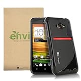 GreatShield Guardian S Series Slim Fit Design TPU Case for HTC EVO 4G LTE - ECO Package (Black)