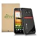 HTC EVO 4G LTE Case, GreatShield Guardian S Series Slim Fit Design TPU Snap On Case Back Cover for HTC EVO 4G LTE (Black)