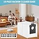 10 Stück Staubbeutel Kompatibel mit Dreame L10s Pro Ultra Heat/L10s Ultra Gen 2/X40/X50 Ultra Complete/X40/X50 Master, Mova E30 Ultra/Z50 Ultra/V50 Ultra Staubsauger, 3L Ersatzbeutel Zubehör Beutel