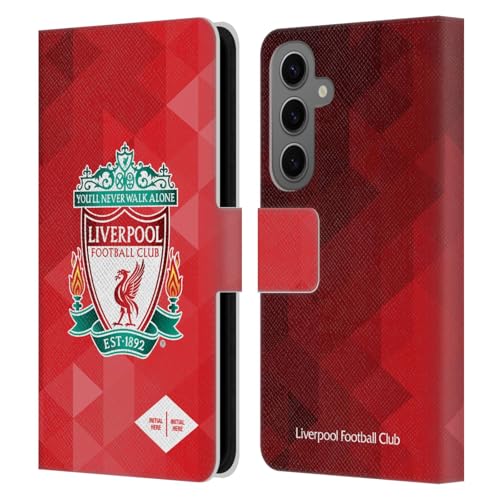 Coque Samsung Galaxy S25 Liverpool FC protection portefeuille étui cuir rouge