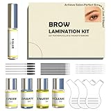 Brow Lamination Kit At Home DIY Professional Instant Eyebrow Lift For Fuller Brows Safe & Effective