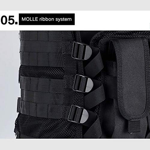 Tactical Vest, Moontie Multi-pocket SWAT Army CS Hunting Vest Camping Hiking Accessories Outdoor Hunting Hiking Camping Equipment