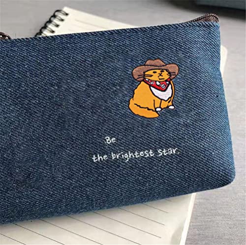 Ulricar Western Cowboy Cat Patch Cute Animal Patches Embroidery Patch Appliques Iron On/Sew On Patches Funny Embroidered Patches For Clothing Stickers Decorations Gift, (Wjh-Yf4) #TOP5