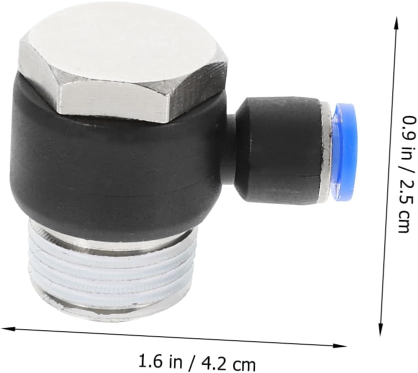7pcs Pneumatic Joints Air Compressor Hose Fittings Quick Connect Male to Male Hose Adapter