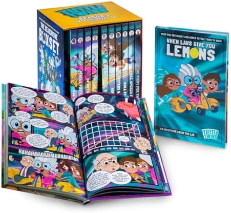 Tuttle Twins Season 1 Hardcover Graphic Novel Box Set by Tuttle Twins