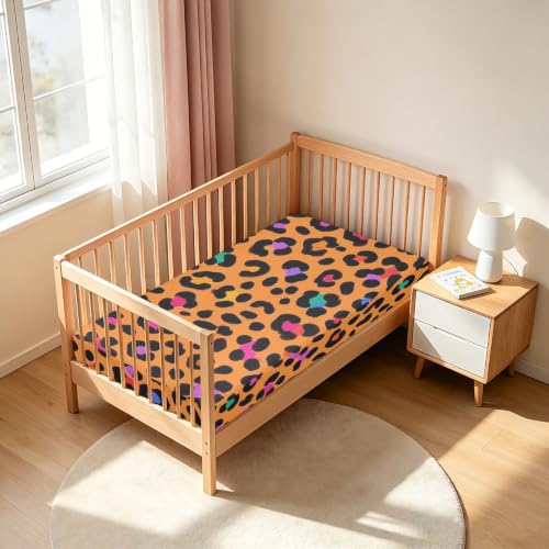 Drap-housse imperméable bébé 132x71 protège-matelas anti-fuite orange - 7