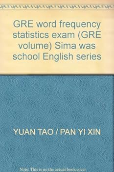 Paperback GRE word frequency statistics exam (GRE volume) Sima was school English series Book