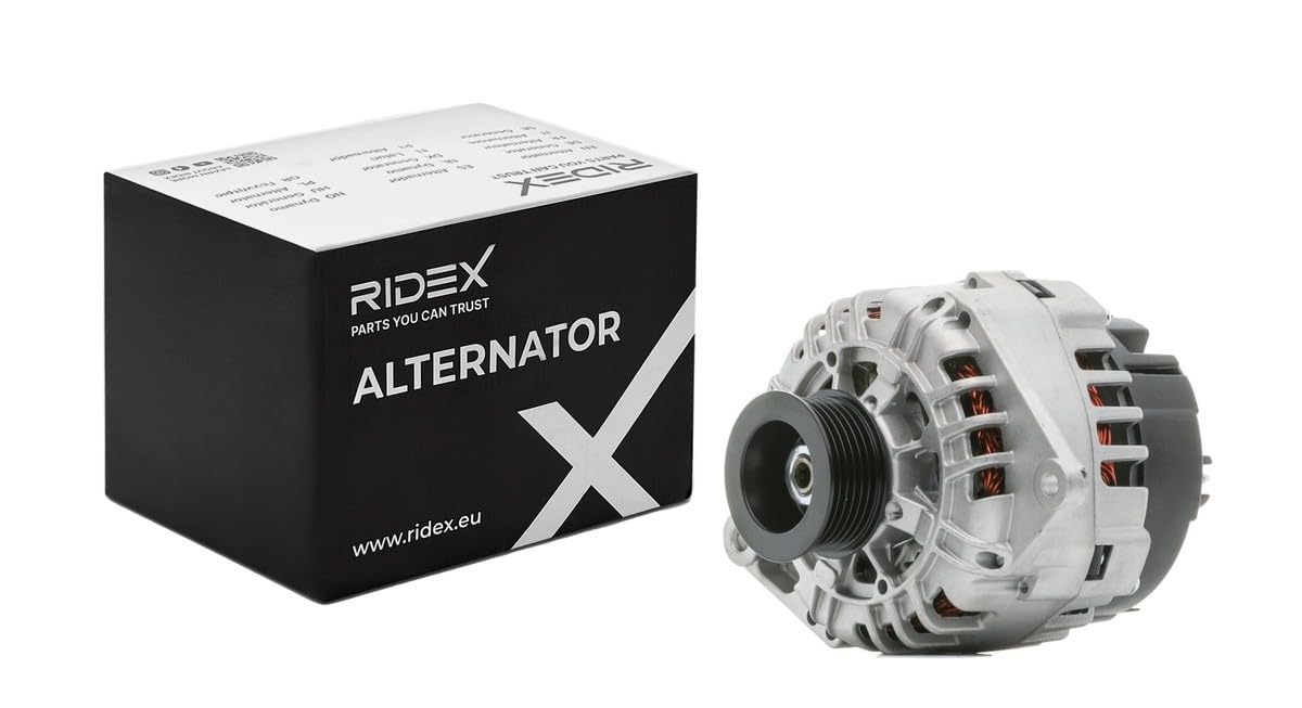 RIDEX 4G0105 Alternador con regulador incorporado Compatible con FIAT DUCATO Caja/Chasis 244