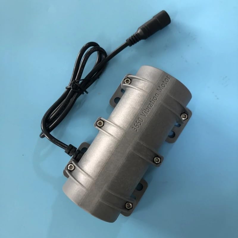 Low-noise motor 3650 massage bed vibration motor: 12V - 24V double eccentric wheel DC vibration motor(24V)