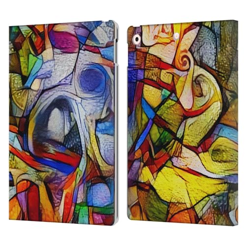 Étui portefeuille en cuir iPad 10.2 Jupiter au design cosmique élégant