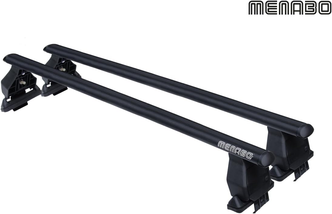 SDT Roof bars in iron Kia Rio (UB) Hatchback 5 doors 11>15 for glass without rails already assembled