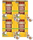 Twinings Decaf Earl Grey Tea Keurig K-Cups, 96 Count