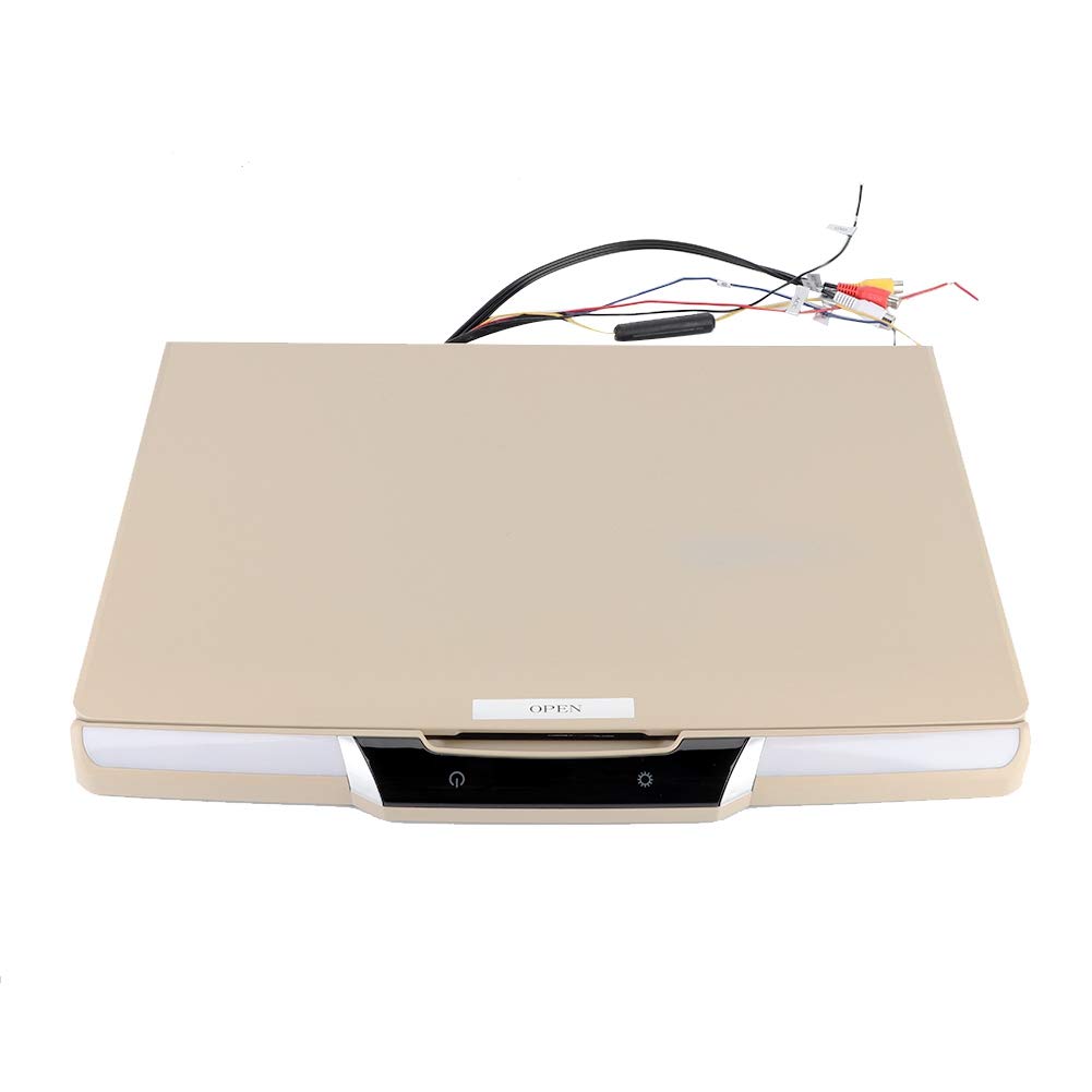 Car Mounted TV, HD 1080P 17.3 Inch Car Ceiling TV, for Vans MPVs for Passenger Car Buses CVs