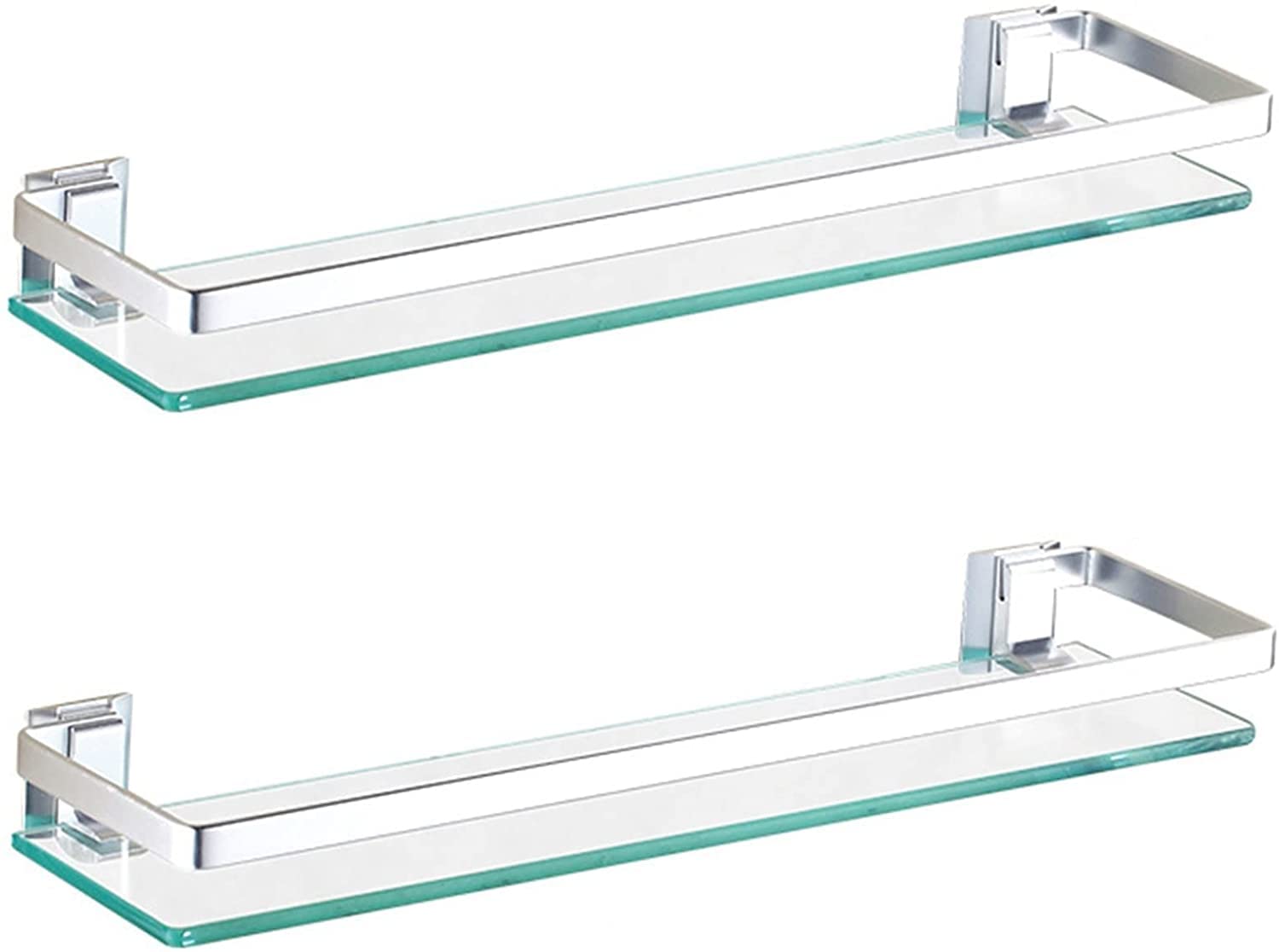 Étagère murale flottante en verre de 8 mm d'épaisseur Premium