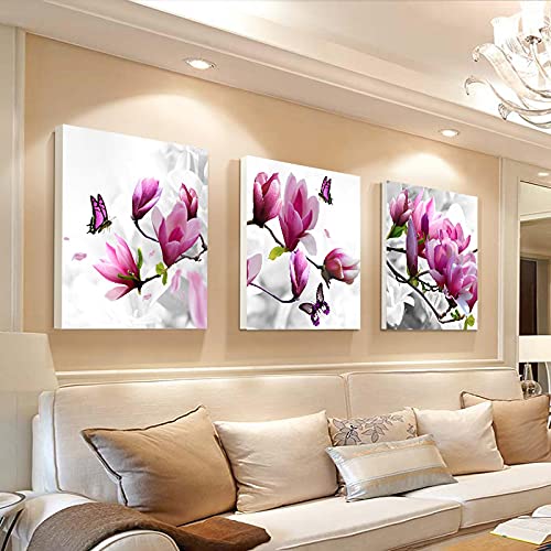 Orchée fleurs affiches mur art toile photos pour décoration moderne