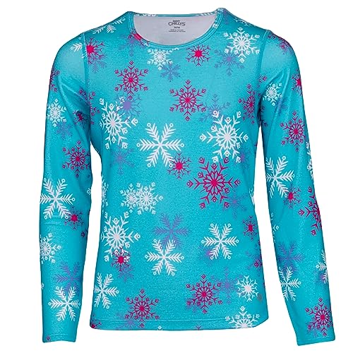 Hot Chillys Youth MTF Originals Print Crewneck Midweight Body Fit Base Layer
