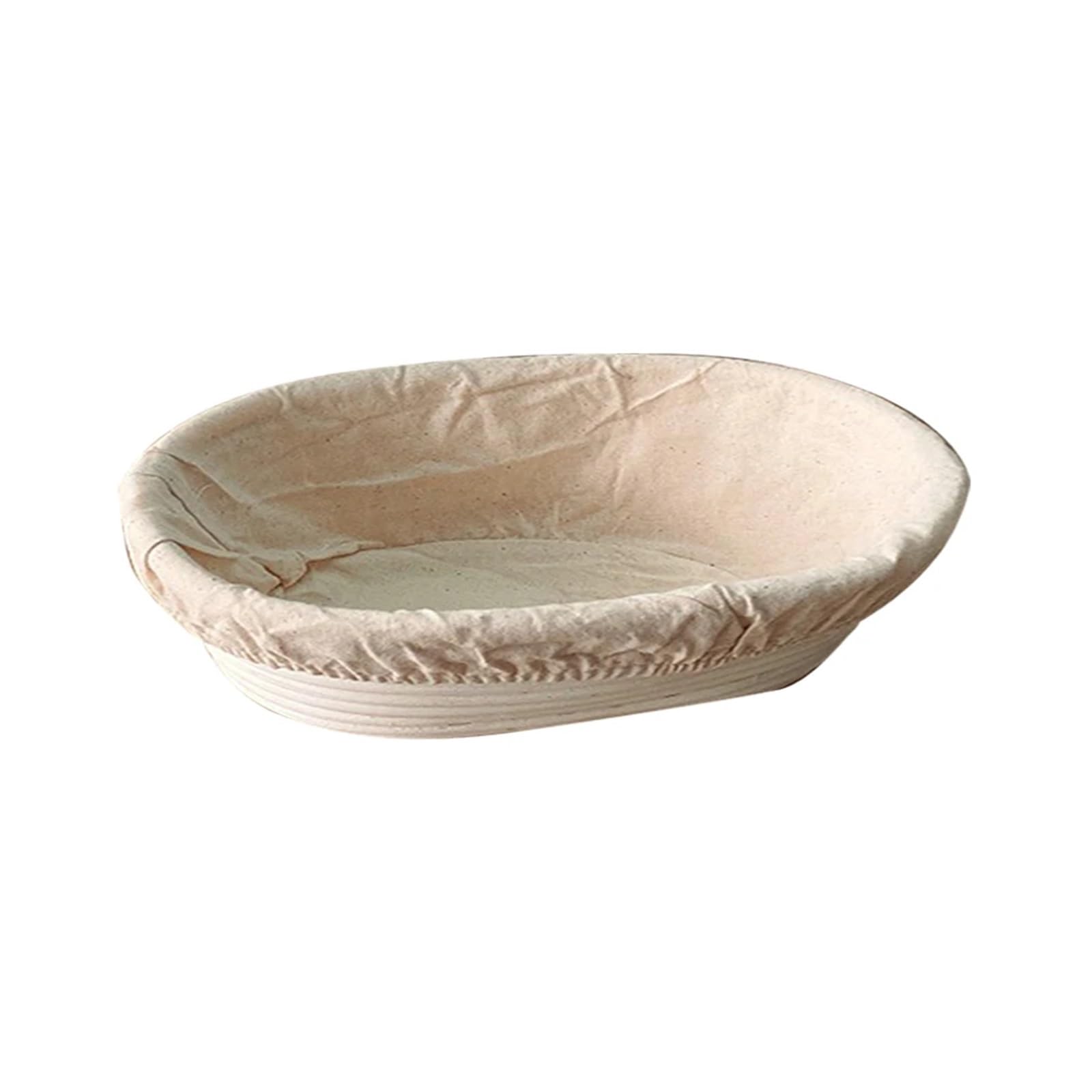 Brot Sauerteig Korb Ovaler Gärkorb for Brot, Backzubehör, Rattan, tragbare Gärkörbe for Brot, Schüssel, gewebte Küchenutensilien Für Das Aufgehen Von Brot(XX-large)
