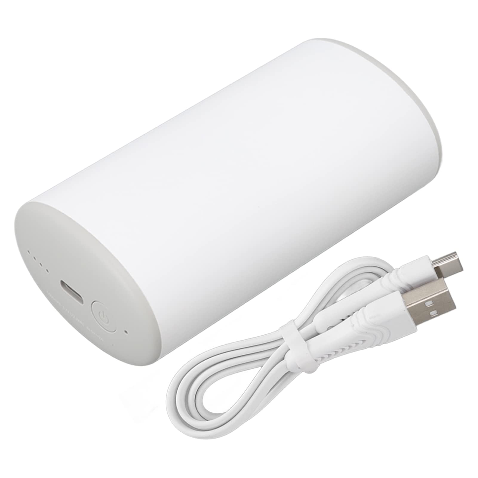 Ejoyous Scaldamani, Scaldamani Tascabile in ABS Mini 6000mAh USB Ricaricabile con 122F 140F 2 Livelli di Calore Indicatore Batteria per Pendolari Invernali Escursionisti Camminate all'aperto