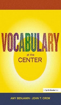 Vocabulary at the Center Vocabulary at the Center book cover