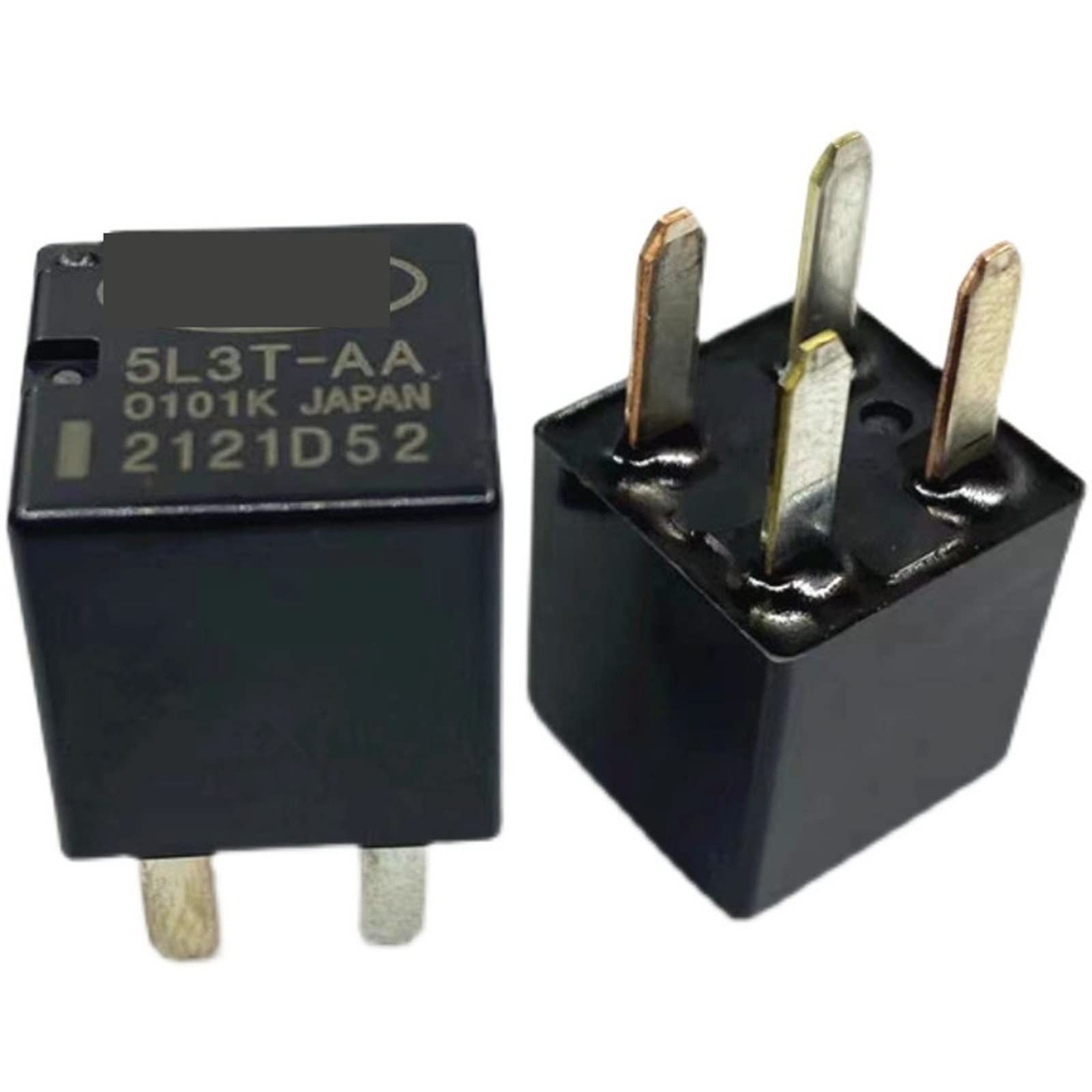 Relés 5L3T-AA MESKEL pack de 5 unidades para bomba de aceite de coche automotriz de 4 pines