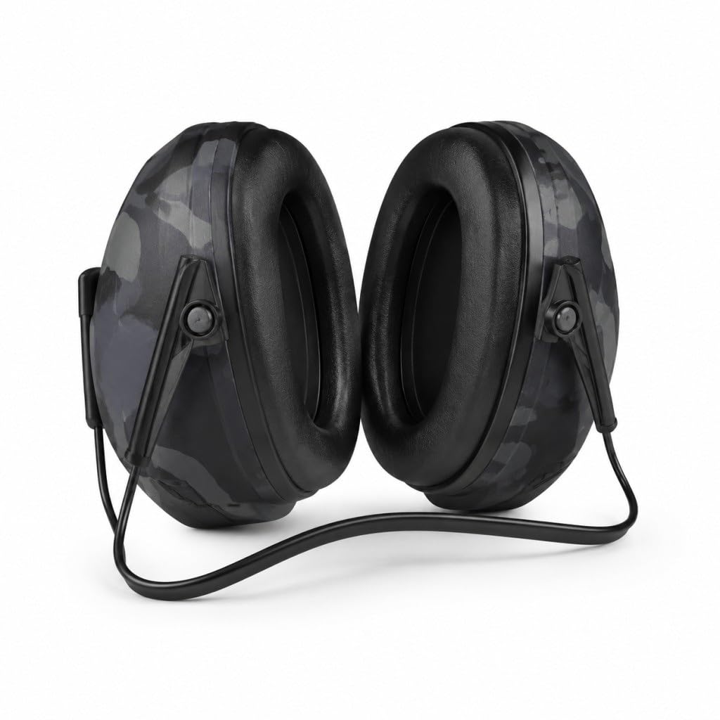 Cuffie Antirumore Tattiche For Protezione Uditiva 31dB NRR Compatibili Con Casco Dietro La Testa Cancellazione Del Rumore