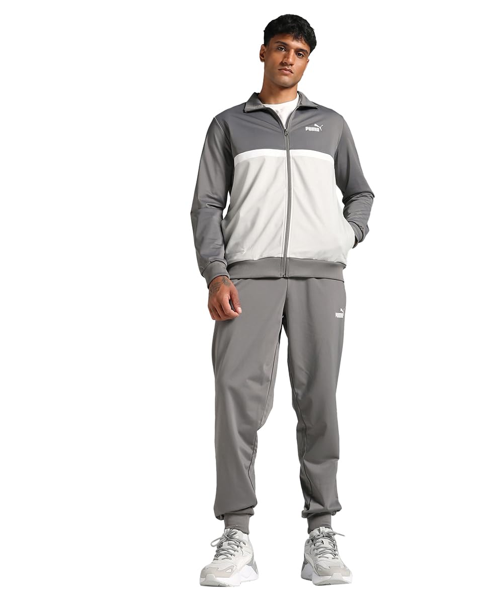 puma | Men's Poly Colourblock Tracksuit | Green Moon | XL-picture-33