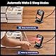 Eyoyo 1D 2D Desktop Barcode Scanner, Omnidirektionaler USB Kabelgebundener Freisprech-Barcodeleser QR Code Data Matrix Barcode Leser mit automatischem Scannen für den Einzelhandel