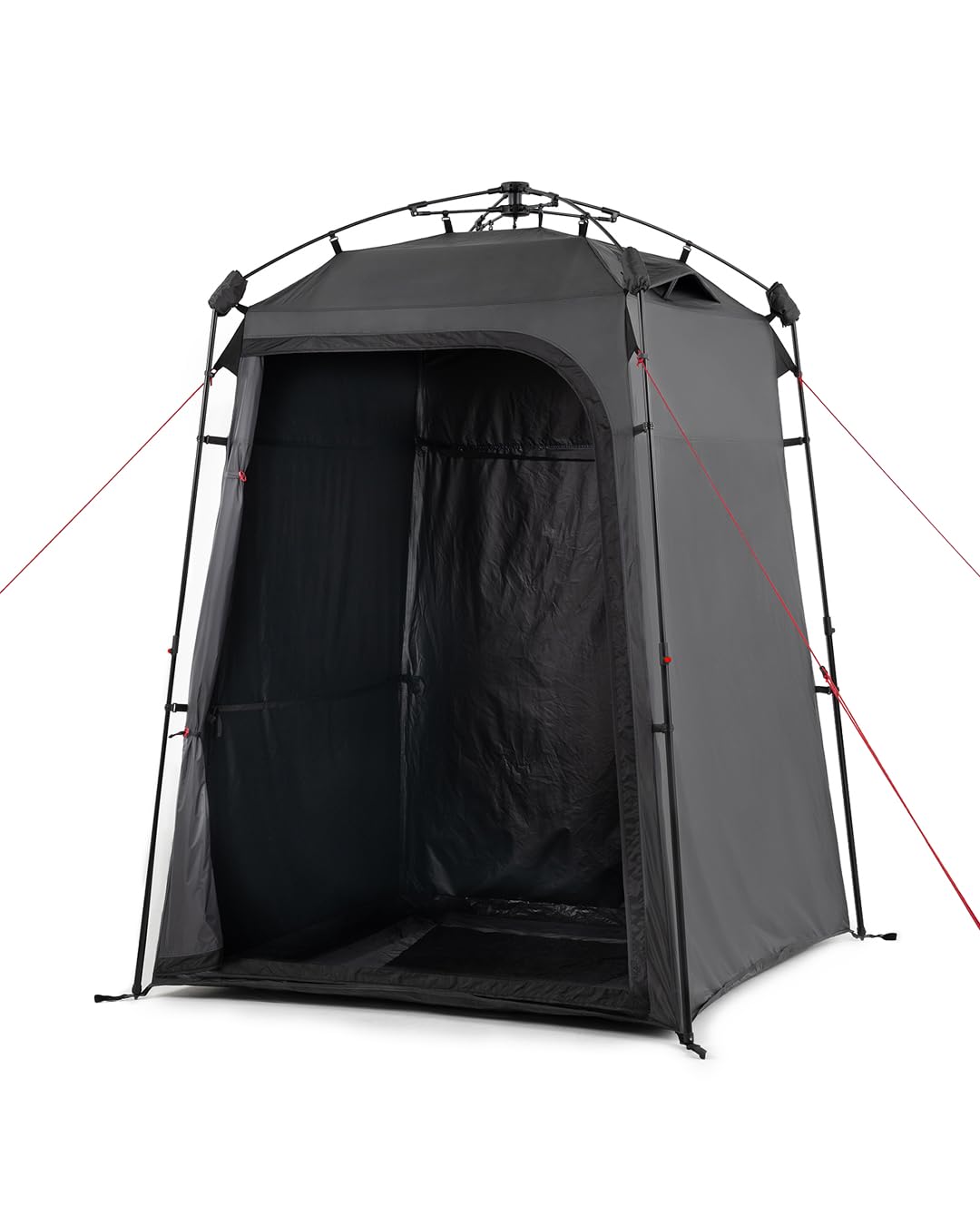 qeedo Quick Shower Cabin - Duschzelt Camping mit Boden - blickdichtes Pop-Up Umkleidezelt - Camping Privatzelt mit Quick-Up-System, WC Zelt mit Toilettenpapier- und Duschgel-Halterung