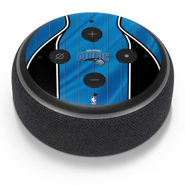 Skinit Decal Audio Skin Compatible with Amazon Echo Dot 3 - Officially Licensed NBA Orlando Magic Jersey Design
