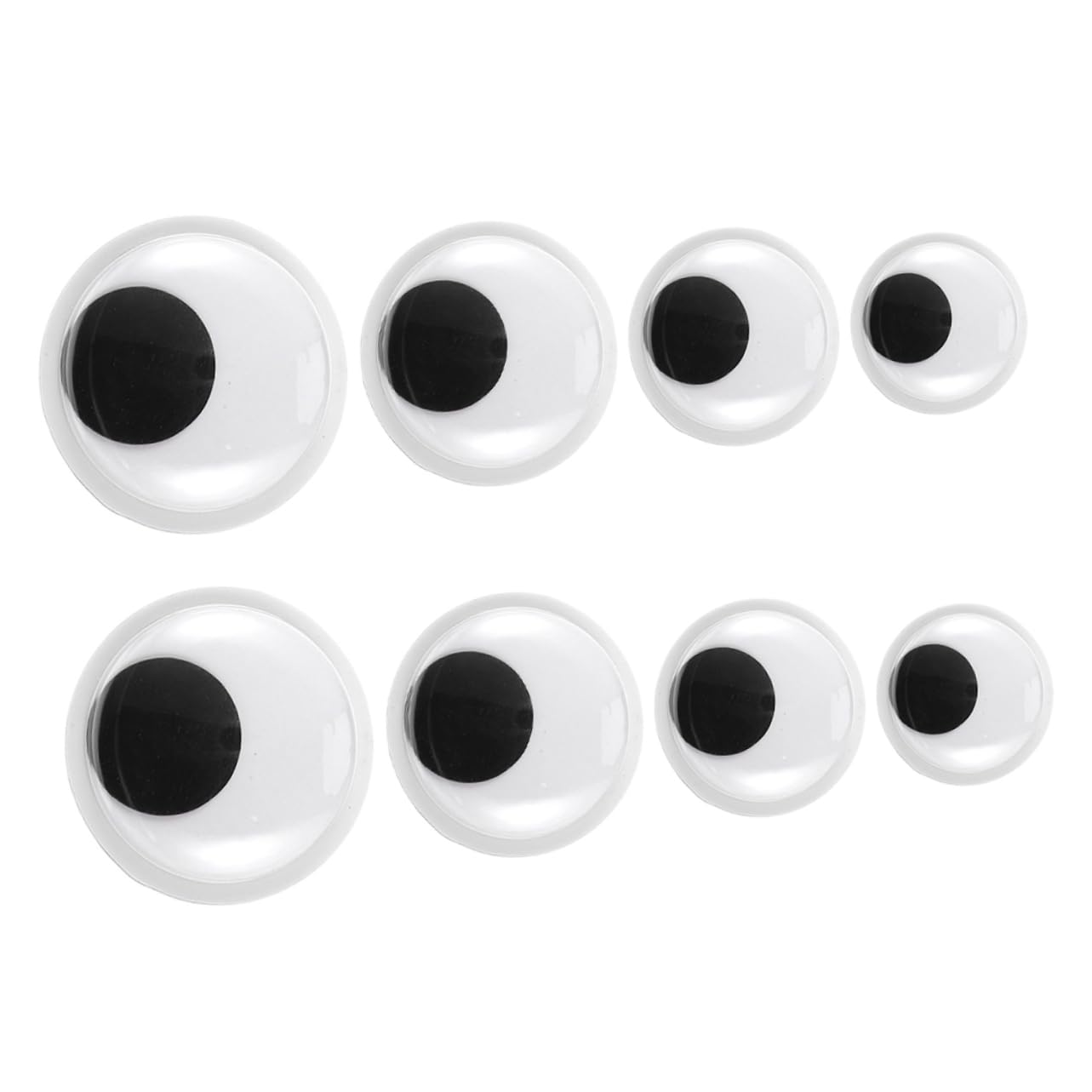 Beatifufu 8pcs Creative DIY Eyeballs for Boys and Girls Eyeballs Models Great for Decor Crafts
