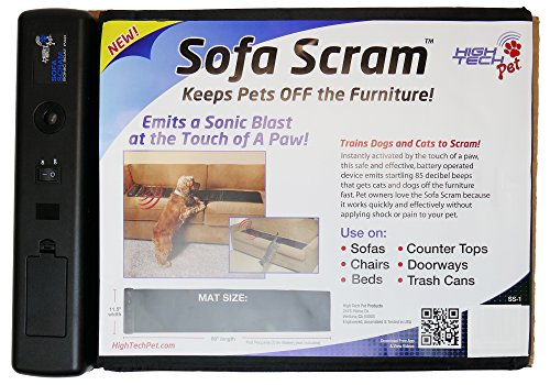 Sofa Scram Dog and Cat Repellent Pad Size: 1 Pack (2.3 H x 56 L x 11.5 W)