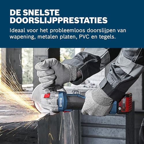 Bosch Professional 18V System haakse accuslijpmachine GWS 18V-8 (schijfdiameter 125 mm, zonder accu/oplader) - Afbeelding 5